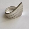 Christophe Burger for Lapponia, silver 'White Is White' ring, Finland, 1992 (Ref S+220)