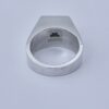 Arne Johansen, lapis lazuli set silver ring, Denmark, 1978 London import marks (Ref S+194) SOLD - Image 6