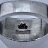 Arne Johansen, lapis lazuli set silver ring, Denmark, 1978 London import marks (Ref S+194) SOLD - Image 7
