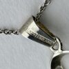 Kultaseppa Salovaara, amethyst set silver pendant on a chain, Finland, circa 1975 (Ref S+224) - Image 4