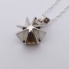 Kultaseppa Salovaara, smoky quartz set silver pendant, Finland, circa 1970 (Ref S+233) SOLD - Image 3