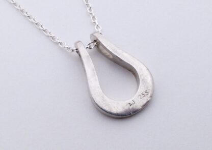 Arne Johansen, silver pendant on chain, Denmark, circa 1975 (Ref S+230) - Image 4