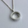 Niels Erik From, silver minimalist pendant on chain, Denmark, circa 1980 (Ref S+237) SOLD - Image 4