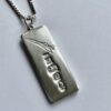 V&FP, Concorde silver ingot pendant on chain, Birmingham 1977 (Ref S+240) SOLD