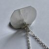 Art Deco, silver locket pendant, English, circa 1930 (Ref S+241) SOLD - Image 5