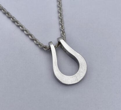 Arne Johansen, silver pendant on chain, Denmark, circa 1975 (Ref S+244) SOLD