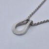 Arne Johansen, silver pendant on chain, Denmark, circa 1975 (Ref S+244) SOLD - Image 2