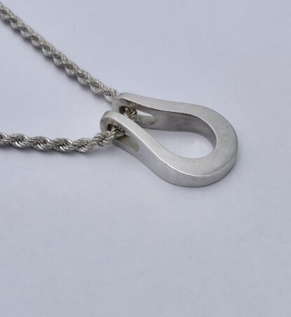 Arne Johansen, silver pendant on chain, Denmark, circa 1975 (Ref S+244) SOLD - Image 3