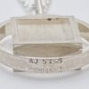 Arne Johansen, silver minimalist pendant on chain, Denmark, circa 1970 (Ref S+250) SOLD - Image 3