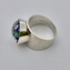 Caithness Glass, millefiori glass set silver ring, Sheffield 1973 (Sheffield Assay Office bicentenary date letter) (Ref S+268) SOLD - Image 5
