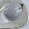 Arne Johansen, tourmalinated quartz bead set silver pendant, Denmark, circa 1970 (Ref S+212HH) SOLD - Image 7