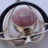 Kultaseppa Salovaara, rhodochrosite set silver pendant on a chain, Finland, circa 1975 (Ref S+261) SOLD - Image 7