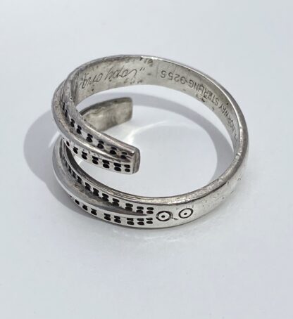 David-Andersen, silver 'Saga' ring, Norway, circa 1965 (Ref S+297HH) SOLD - Image 3