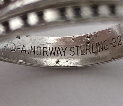 David-Andersen, silver 'Saga' ring, Norway, circa 1965 (Ref S+297HH) SOLD - Image 6