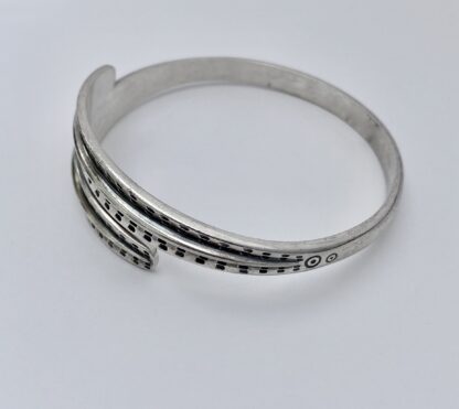 David-Andersen, silver 'Saga' bangle, Norway, circa 1965 (Ref S+298) SOLD - Image 2