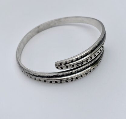 David-Andersen, silver 'Saga' bangle, Norway, circa 1965 (Ref S+298) SOLD - Image 3