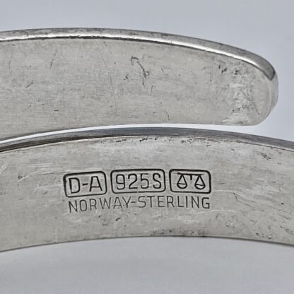 David-Andersen, silver 'Saga' bangle, Norway, circa 1965 (Ref S+298) SOLD - Image 5