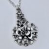 Hannu Ikonen for Valo-Koru, large silver reindeer moss pendant, Finland, circa 1975 (Ref S+309) SOLD