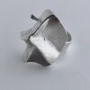 Bjorn Weckström for Lapponia, silver 'In the Magma' ring, Finland, 1971 (Ref S+343HH) - Image 5