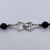 Alan Vallis, silver and black onyx 'Symbols' necklace, London, 1990 (Ref S+359) SOLD - Image 3