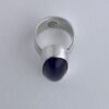 Carl Ove Frydensberg, purple paste set silver ring, Denmark, circa 1970 (Ref S+361) SOLD - Image 4