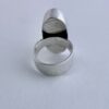 Carl Ove Frydensberg, purple paste set silver ring, Denmark, circa 1970 (Ref S+361) SOLD - Image 5
