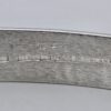 Valo-Koru Oy, four stone rock crystal set silver bangle, Finland, 1975 (Ref S+352) SOLD - Image 8