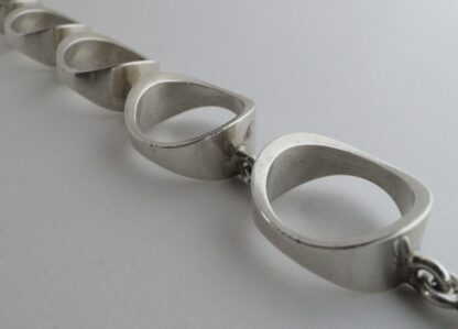 Niels Erik From, silver bracelet, Denmark, circa 1975 (Ref S+358) SOLD - Image 2