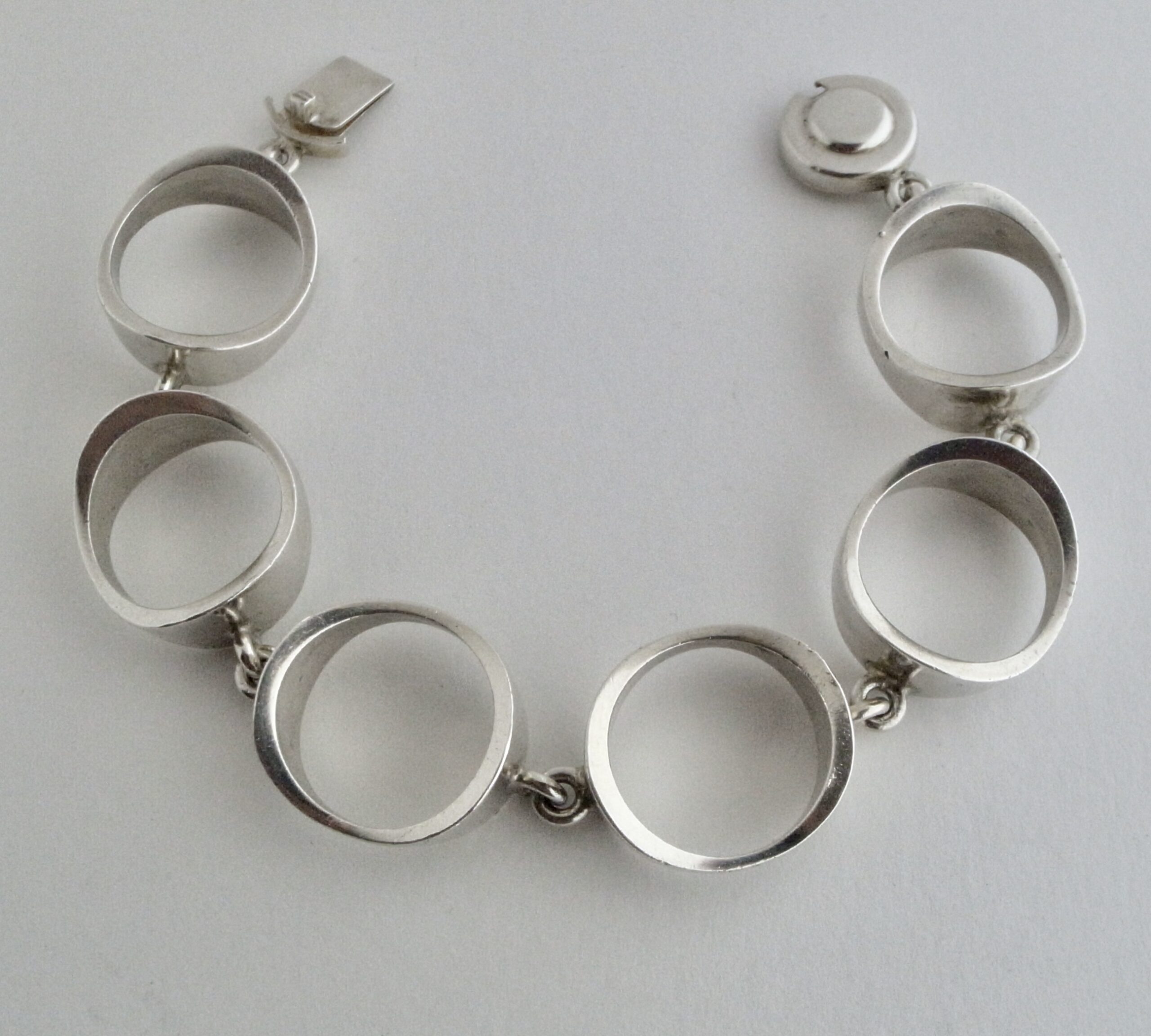 Niels Erik From, silver bracelet, Denmark, circa 1975 (Ref S+358) SOLD ...