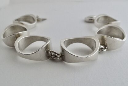 Niels Erik From, silver bracelet, Denmark, circa 1975 (Ref S+358) SOLD - Image 3