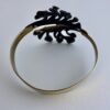 Hannu Ikonen for Valo-Koru, bronze reindeer moss cross over bangle, Finland (Ref S+304HH) SOLD - Image 4