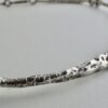 James Silver Forge, brutalist style four part silver neck ring, Trelleborg, Sweden, 1985 (Ref S+387) SOLD - Image 3