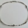 James Silver Forge, brutalist style four part silver neck ring, Trelleborg, Sweden, 1985 (Ref S+387) SOLD - Image 2