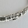James Silver Forge, brutalist style four part silver neck ring, Trelleborg, Sweden, 1985 (Ref S+387) SOLD - Image 4