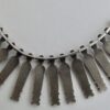 Kirsti Ilvessalo, for Kalevala Koru, silver plated bronze "Nukkekääty" or "Doll chain" necklace, Finland (Ref S+386HH) SOLD - Image 3