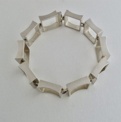 Niels Erik From, silver bracelet, Denmark, circa 1975 (Ref S+356) SOLD - Image 2