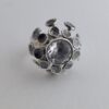 Erik Granit, rock crystal set silver ring, Finland, 1973 (Ref S+406) SOLD