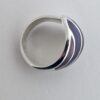 David-Andersen, purple and mauve enamelled silver ring, Norway, circa 1975 (Ref S+403) SOLD - Image 5