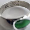 David-Andersen, green enamelled silver ring, Norway, circa 1975 (Ref S+402) SOLD - Image 8