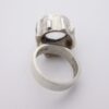 Magnus G:son Liedholm (attributed) for Candra Aktiebolag Atelje, rock crystal set silver ring, Malmo, Sweden, 1968 (Ref S+411) SOLD - Image 4