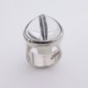 Björn Weckström for Lapponia, rare rutilated quartz set silver 'Luna' ring, Finland, 1984 (Ref S+404) SOLD - Image 4