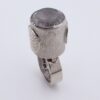 Magnus G:son Liedholm (attributed) for Candra Aktiebolag Atelje, rock crystal set silver ring, Sweden, 1968 (Ref S+412) - Image 3