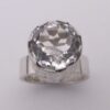Magnus G:son Liedholm for Candra Aktiebolag Atelje, rock crystal set silver ring, Sweden, 1969 (Ref S+414) SOLD - Image 5