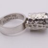 Magnus G:son Liedholm for Candra Aktiebolag Atelje, rock crystal set silver ring, Sweden, 1969 (Ref S+414) SOLD - Image 7