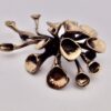Hannu Ikonen for Valo-Koru Oy (attributed), bronze reindeer moss brooch, Finland (Ref S+395HH) SOLD - Image 2