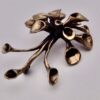 Hannu Ikonen for Valo-Koru Oy (attributed), bronze reindeer moss brooch, Finland (Ref S+395HH) SOLD - Image 3
