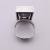 Elis Kauppi for Kupittaan Kulta, amethyst set silver ring, Finland, circa 1970 (Ref S+405) SOLD - Image 5