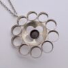 Kultaseppa Salovaara, smoky quartz set silver pendant on chain, Finland, circa 1970 (Ref S+427) - Image 4