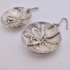 Rosa Taikon, rare pair of silver earrings, Stockholm, Sweden, 1972 (Ref S+449) SOLD - Image 3