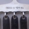 Mema, pair of silver drop earrings, Sweden, 1971 (Ref S+446) SOLD - Image 6